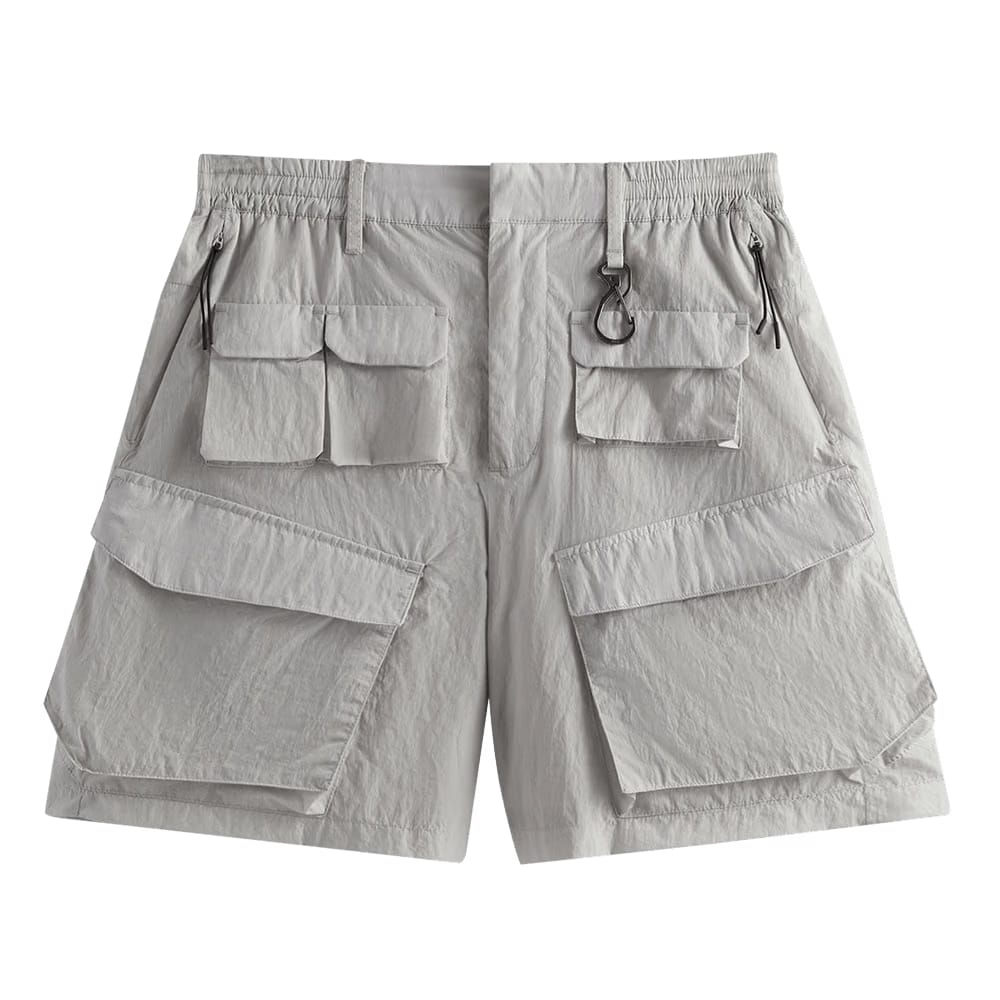 Kith Dupont Cargo Pocket Shorts Concrete
