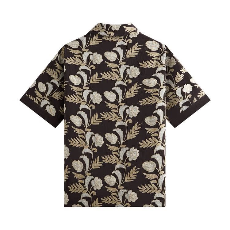 Kith Embroidered Floral Woodpoint Shirt Kindling