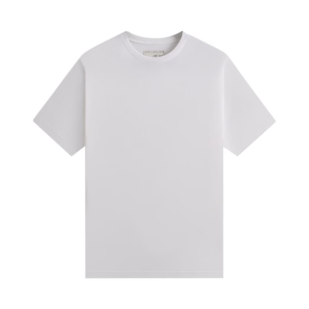 Kith & Kin Pima Jersey Shorts-Sleeve Heathrow T-Shirt White