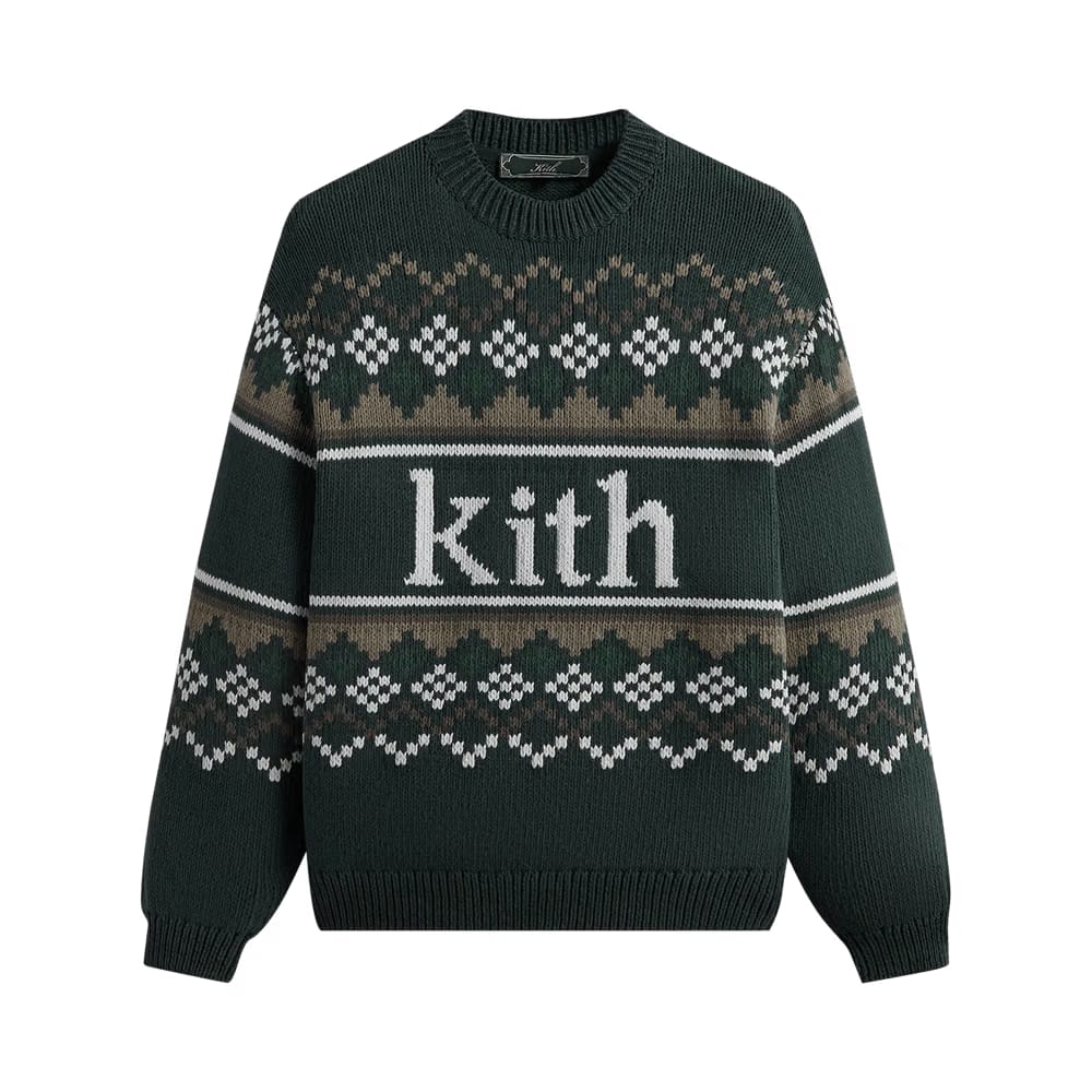 Kith Fairisle Sweater Frond