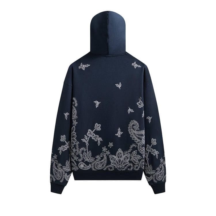 Kith Falling Paisley Nelson Hoodie Nocturnal