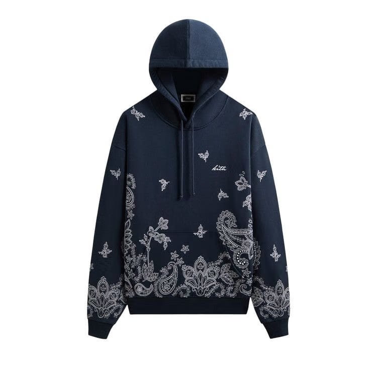 Kith Falling Paisley Nelson Hoodie Nocturnal
