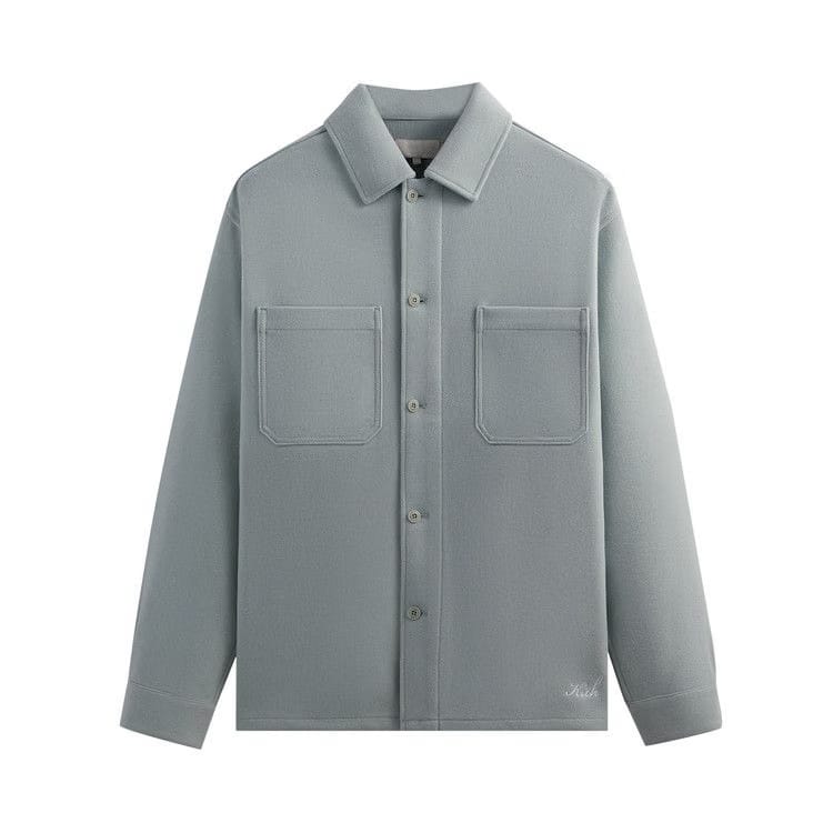 Kith Felted Jersey Ace Buttondown Brine