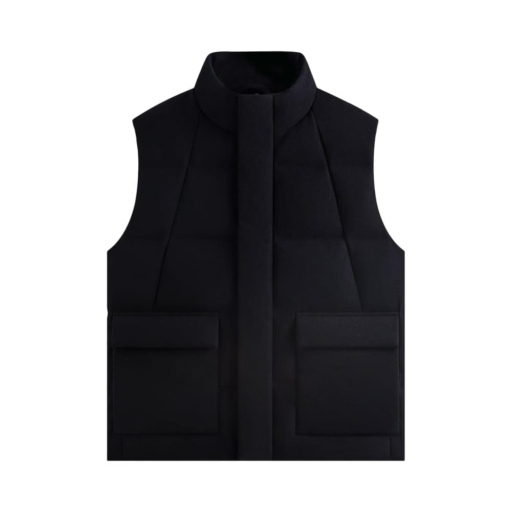 Kith Felted Jersey Midi Vest Ink