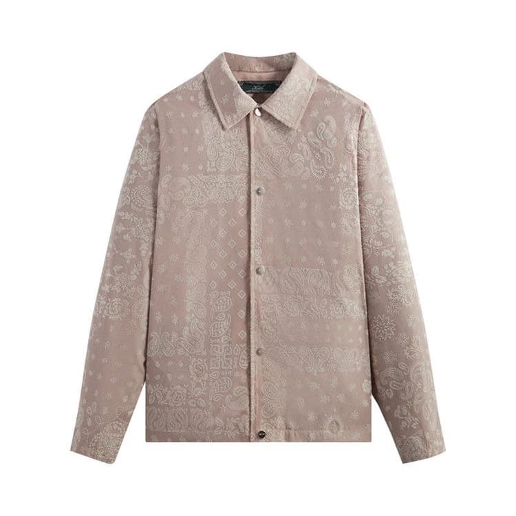Kith Flocked Deconstructed Bandana Coaches Jacket Morganite