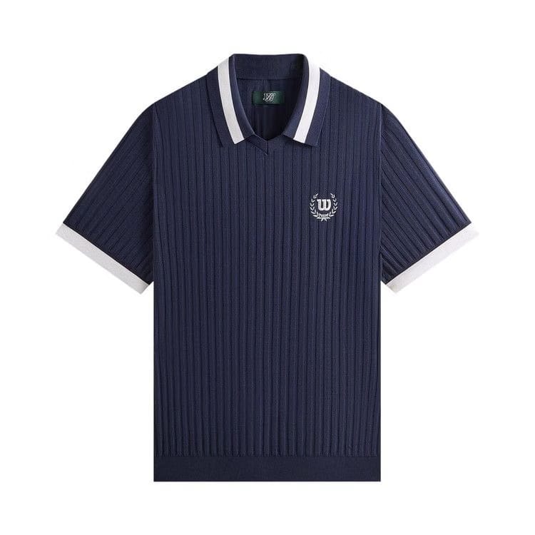 Kith x Wilson V-Neck Polo Nocturnal