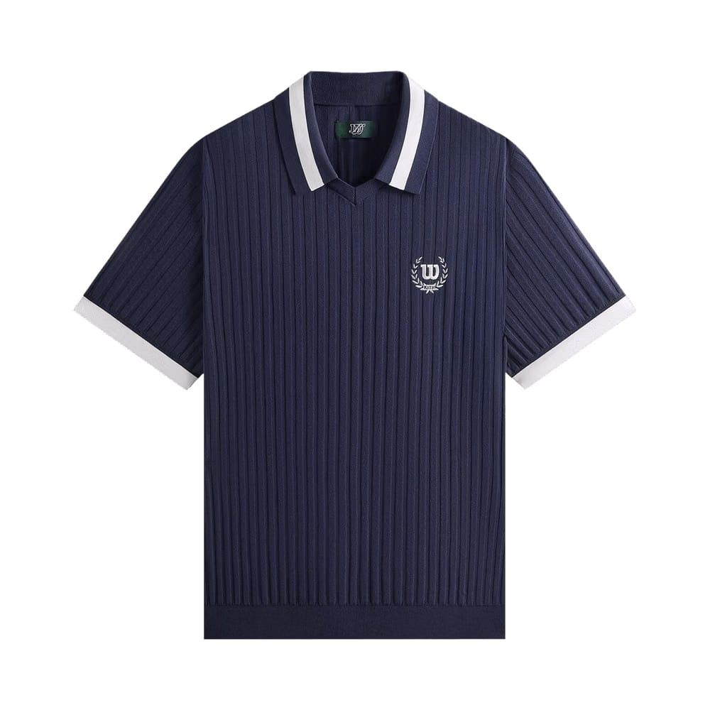 Kith x Wilson V-Neck Polo Nocturnal