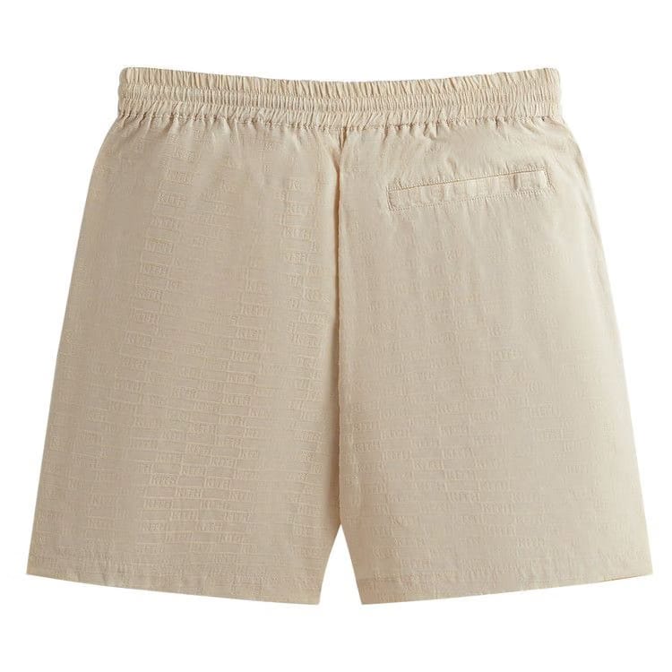 Kith Flocked Monogram Mason Shorts Veil