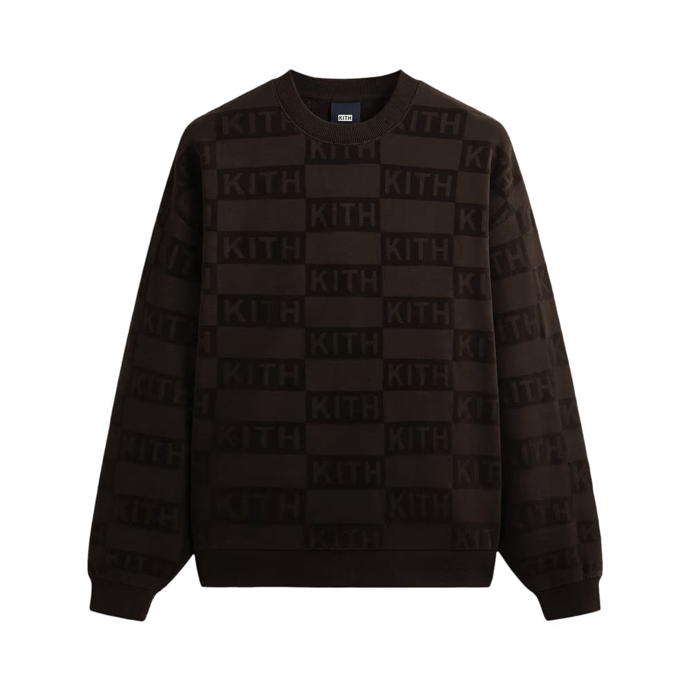 Kith Flocked Monogram Nelson Crewneck Studio