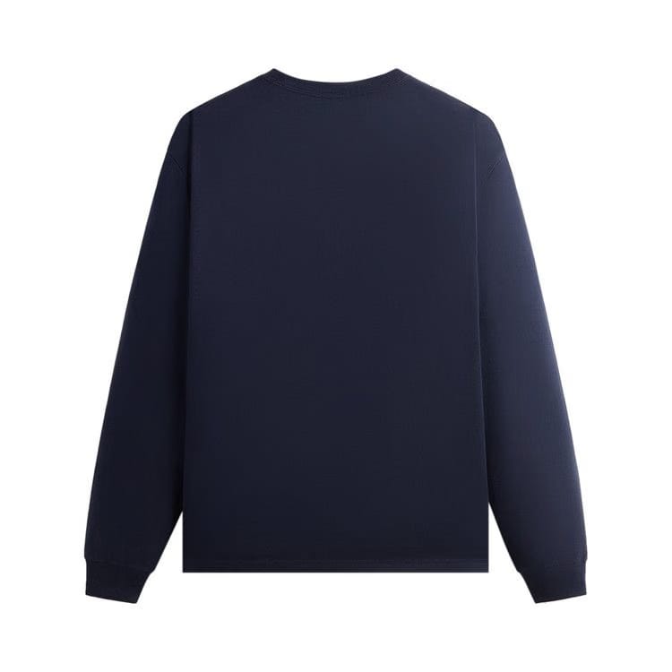 Kith Floral Classic Logo Long Sleeve T-Shirt Nocturnal