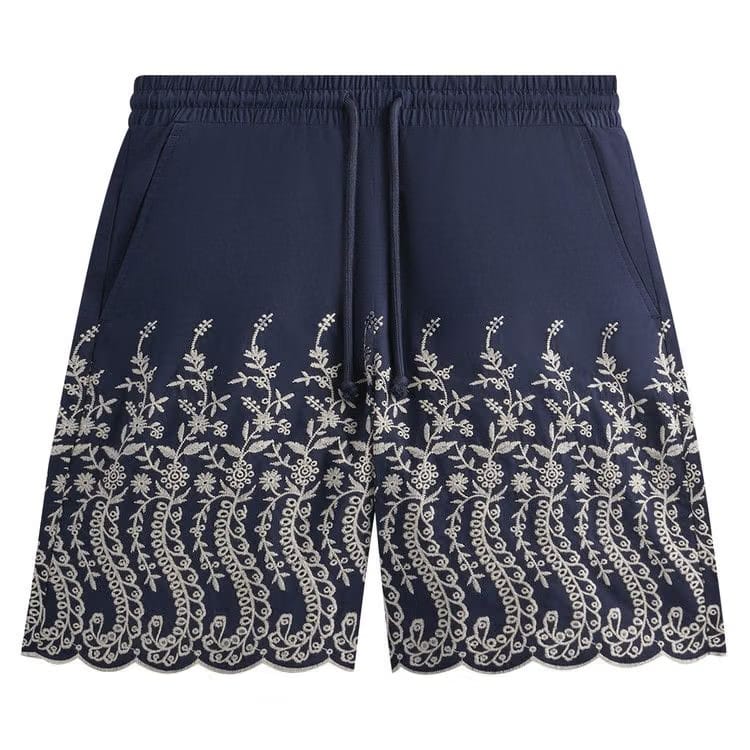Kith Floral Eyelet Lewis Shorts Gulf