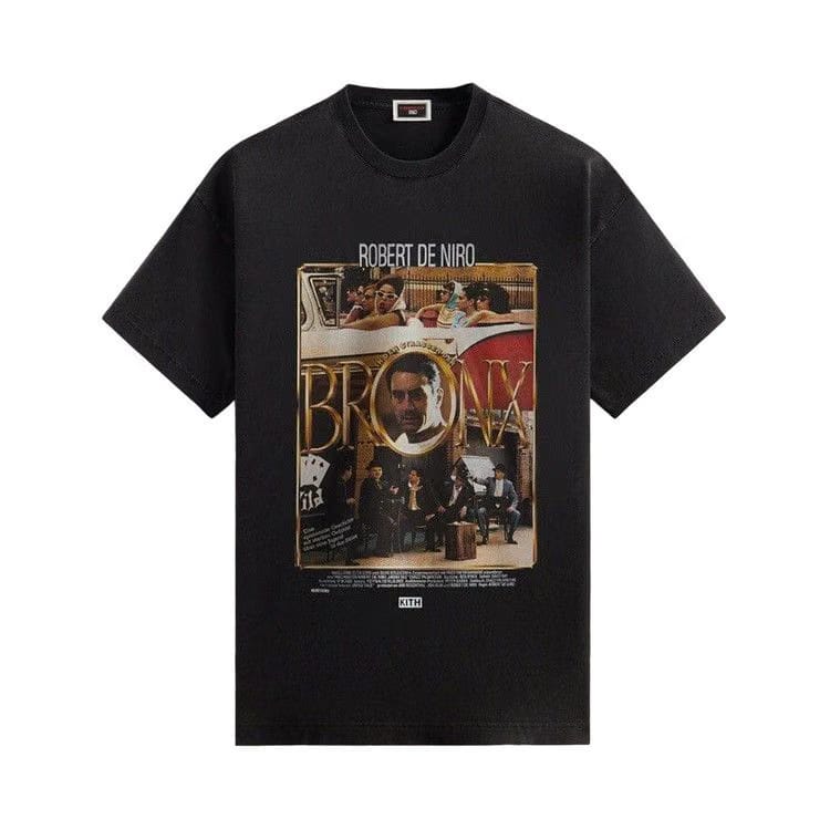 Kith For A Bronx Tale German Poster Vintage T-Shirt Black