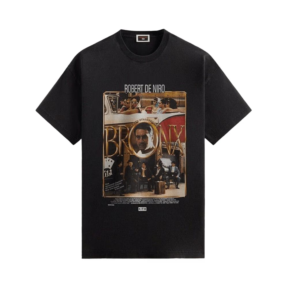 Kith For A Bronx Tale German Poster Vintage T-Shirt Black