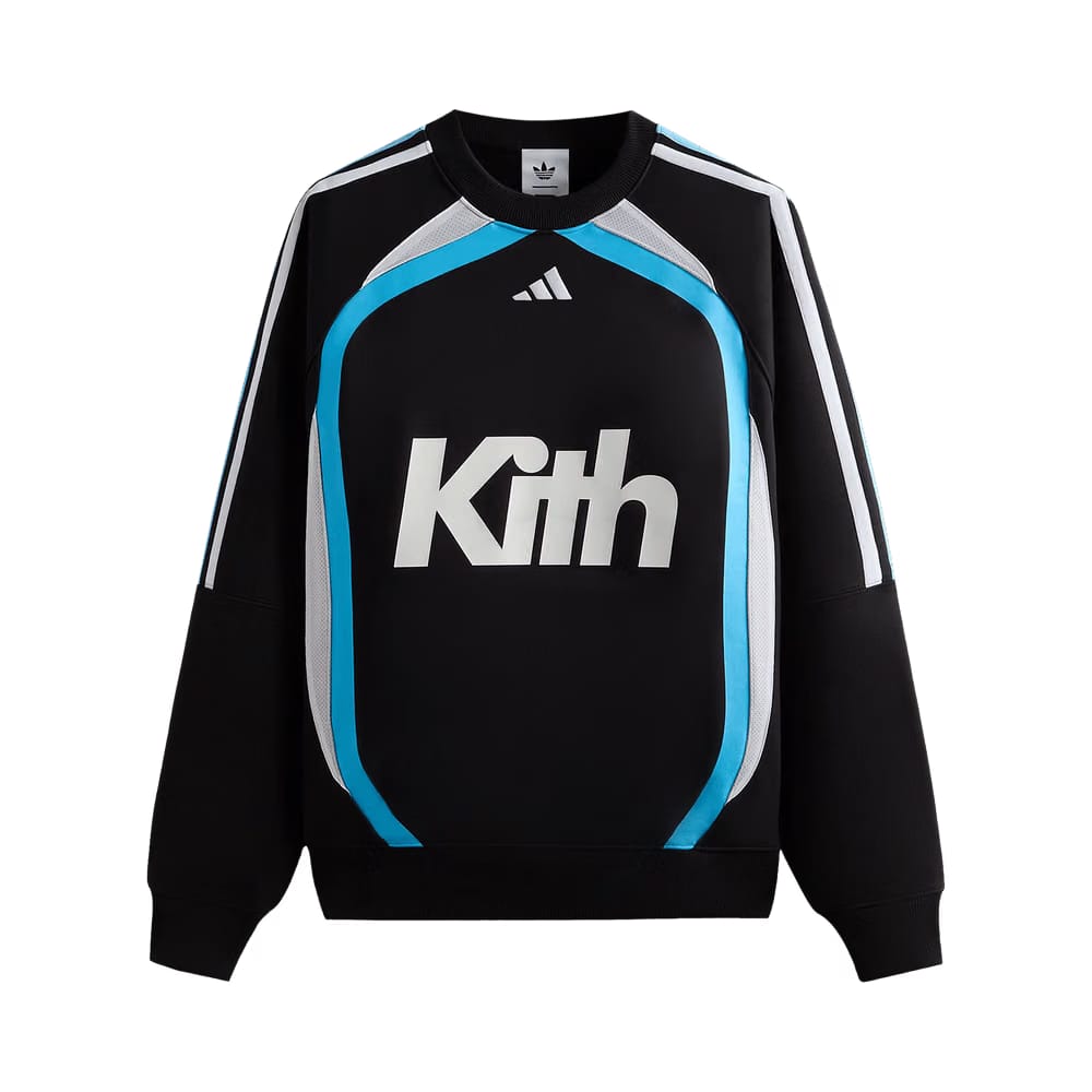 Kith For Adidas Football Crewneck Black