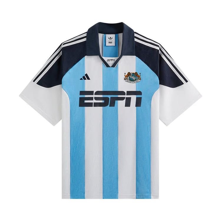 Kith For Adidas Football Espn Jersey White / Blue