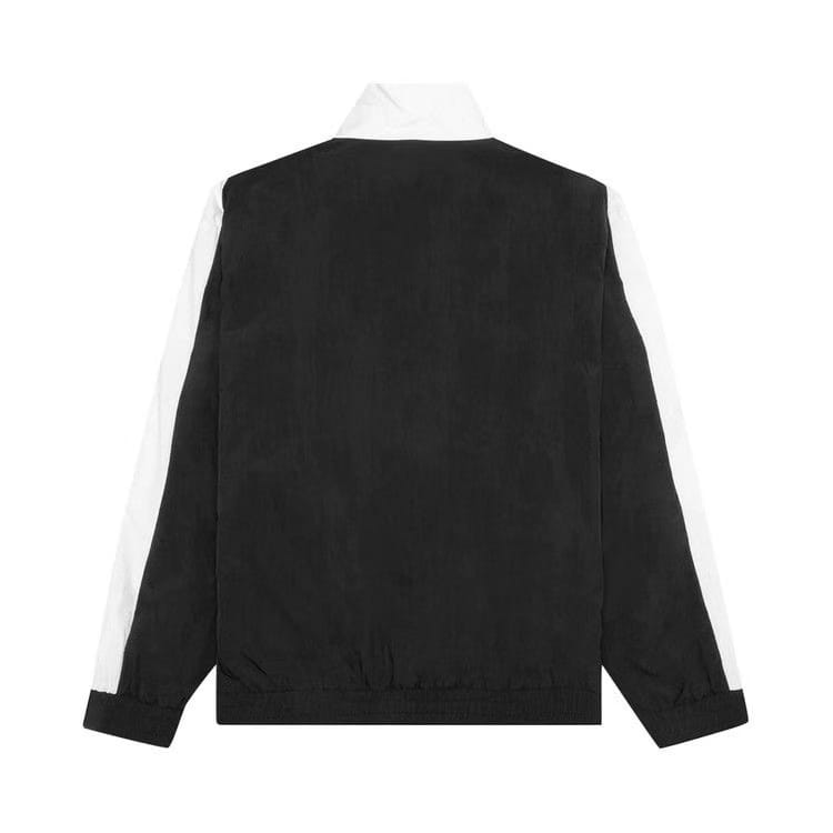 Balmain Logo-Print Multi-Cut Track Jacket Black/White