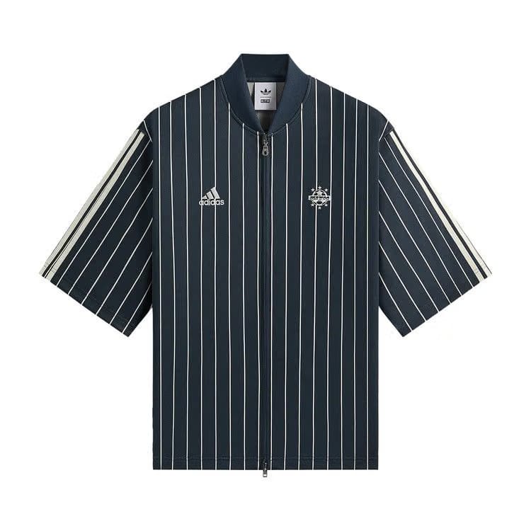 Kith For Adidas Football Pinstripe Jersey Nocturnal