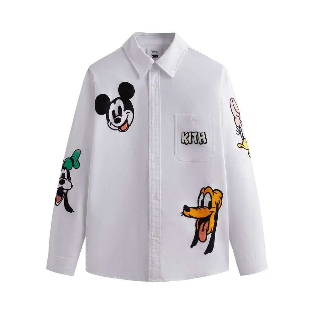 Kith For Mickey & Friends Oxford Apollo White
