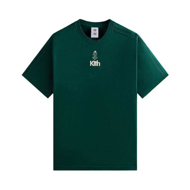 Kith For Adidas Football Shorts-Sleeve T-Shirt Green