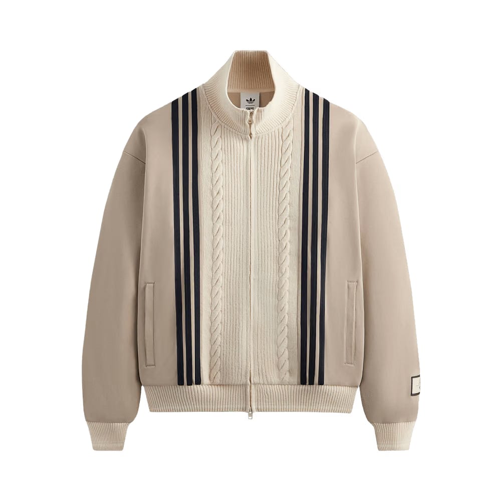 Kith For Adidas Football Track Suit Top Beige