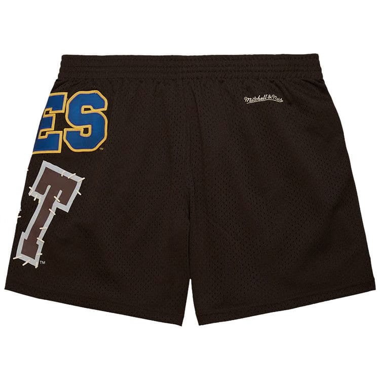 Cactus Jack by Travis Scott x Mitchell & Ness North Carolina A&T University Shorts Brown