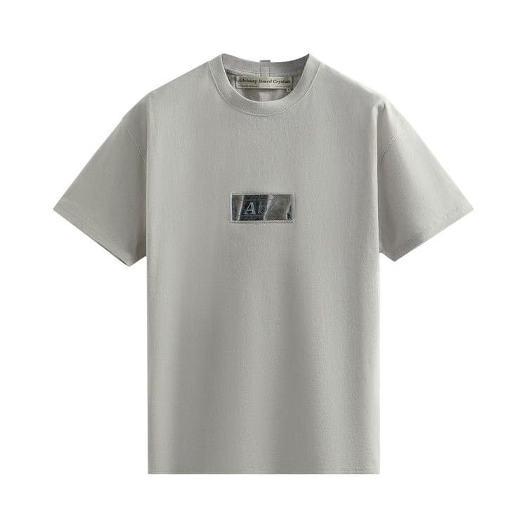 Kith For Advisory Board Crystals Hologram Classic Logo T-Shirt Grey