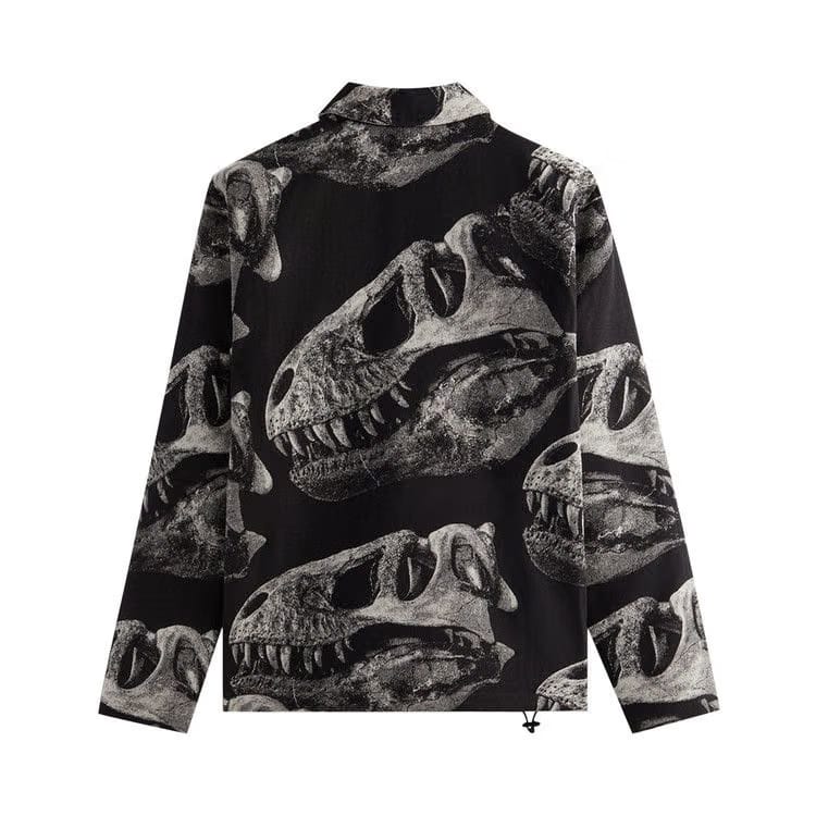 Kith For AMNH T-Rex Coaches Jacket Black