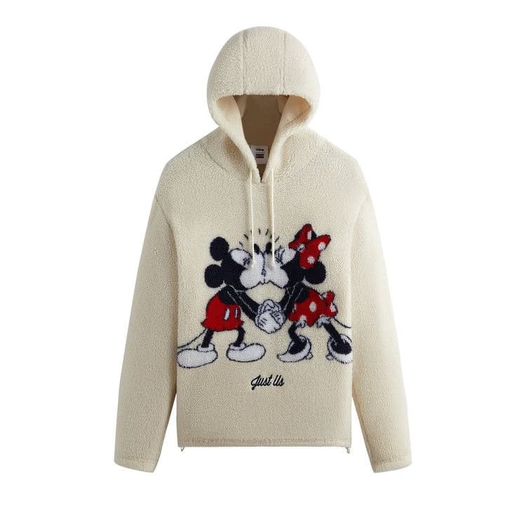 Kith For Mickey & Friends Sherpa Hoodie Sandrift