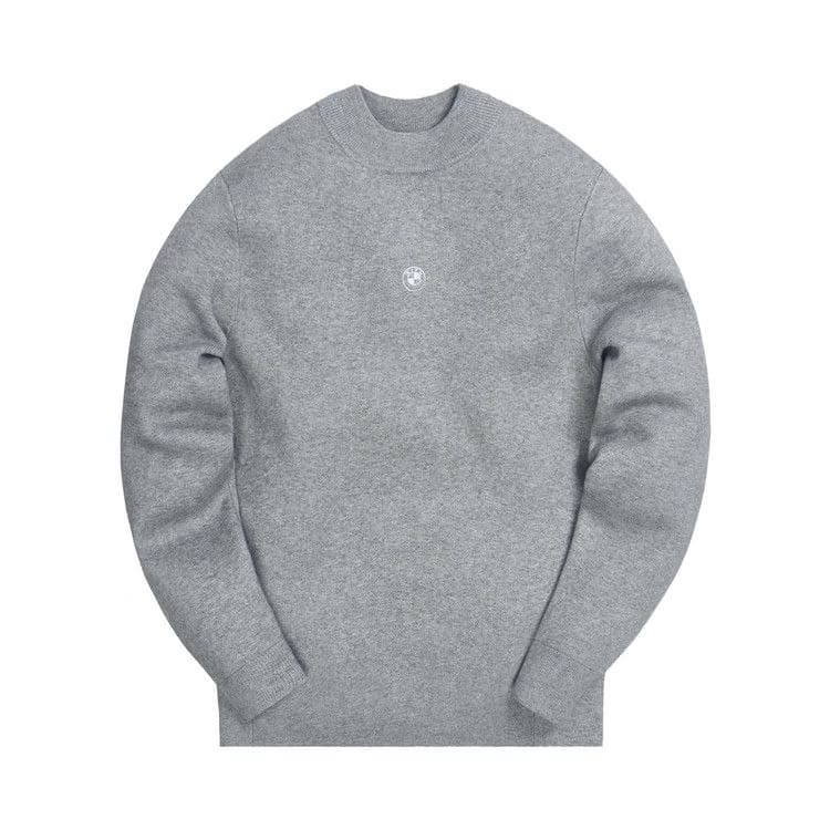 Kith For BMW Knit Mockneck Heather Grey
