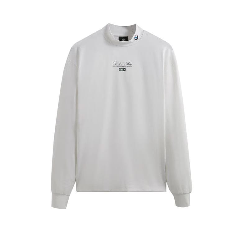 Kith For BMW Long-Sleeve Mock Neck White