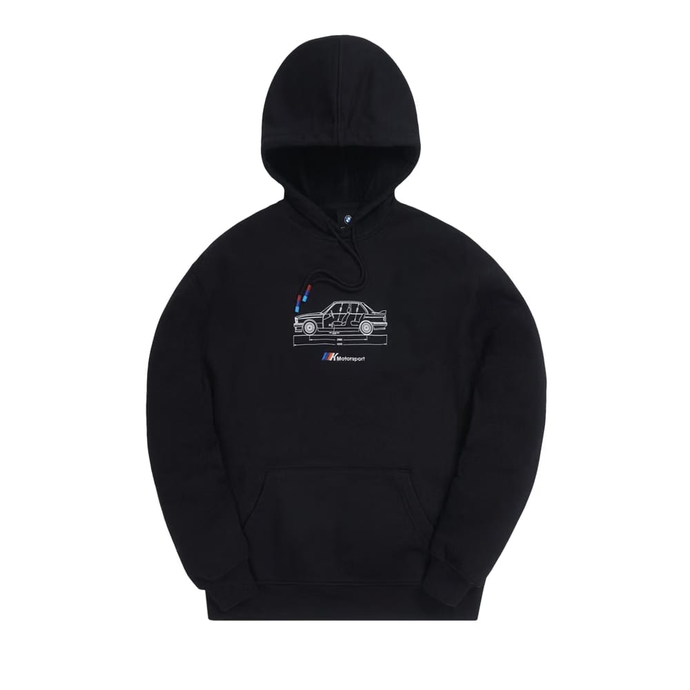 Kith For BMW Side Dimensions Hoodie Black