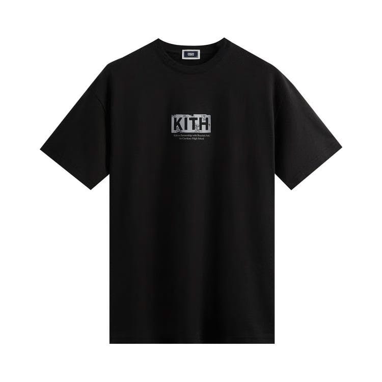 Kith For Branded Arts Eroded Logo Student T-Shirt Black