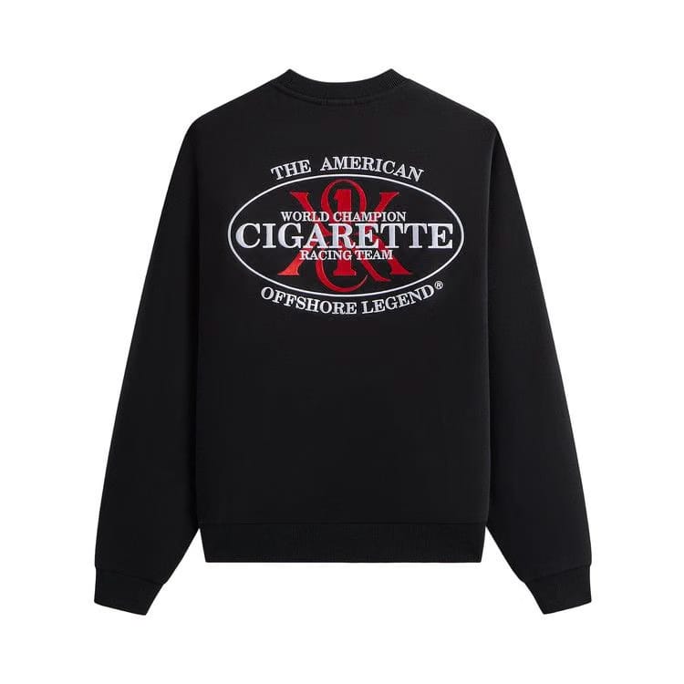 Kith For Cigarette Racing Legend Nelson Crewneck Black