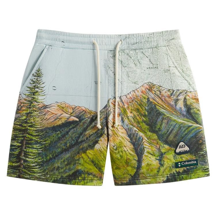 Kith For Columbia Big Sur Fleece Shorts Arrival