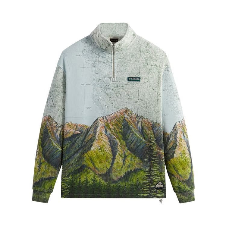 Kith For Columbia Big Sur Quarter Zip Arrival