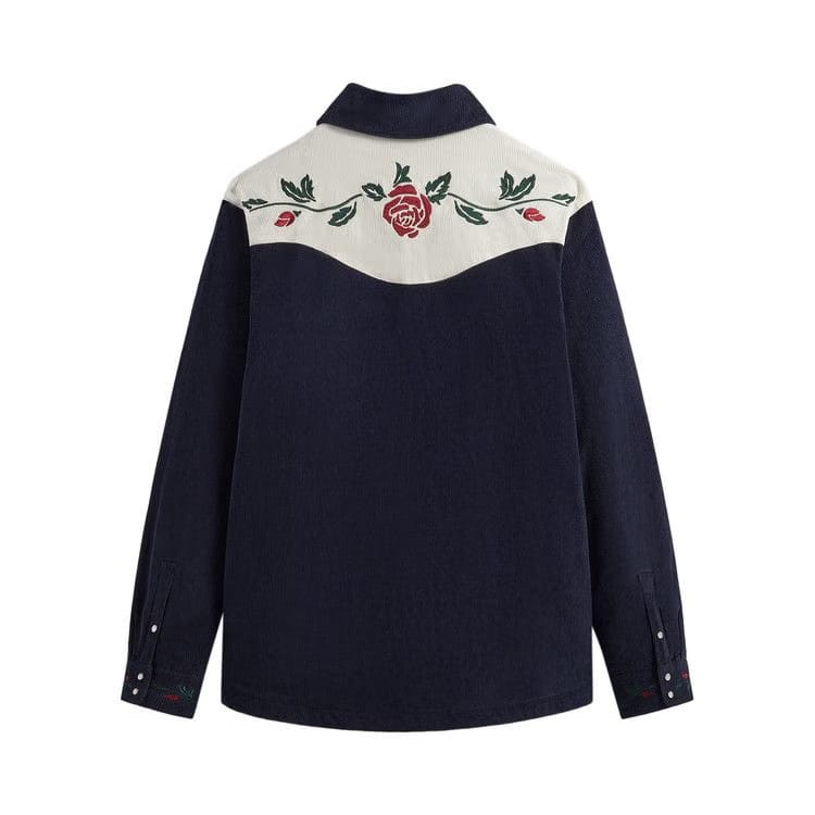 Kith Puffed Corduroy Doscher Shirt Nocturnal