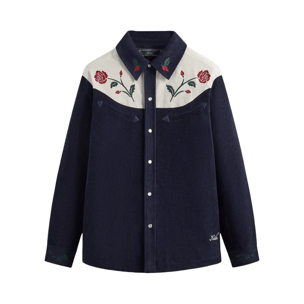 Kith Puffed Corduroy Doscher Shirt Nocturnal