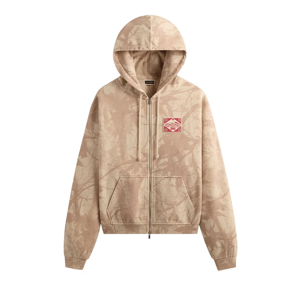 Kith For Columbia Camo Vintage Braxton Zip Up Hoodie Veil