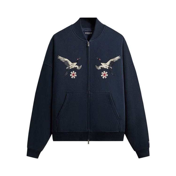 Kith For Columbia Crane Vintage Braxton Zip Up Jacket Nocturnal