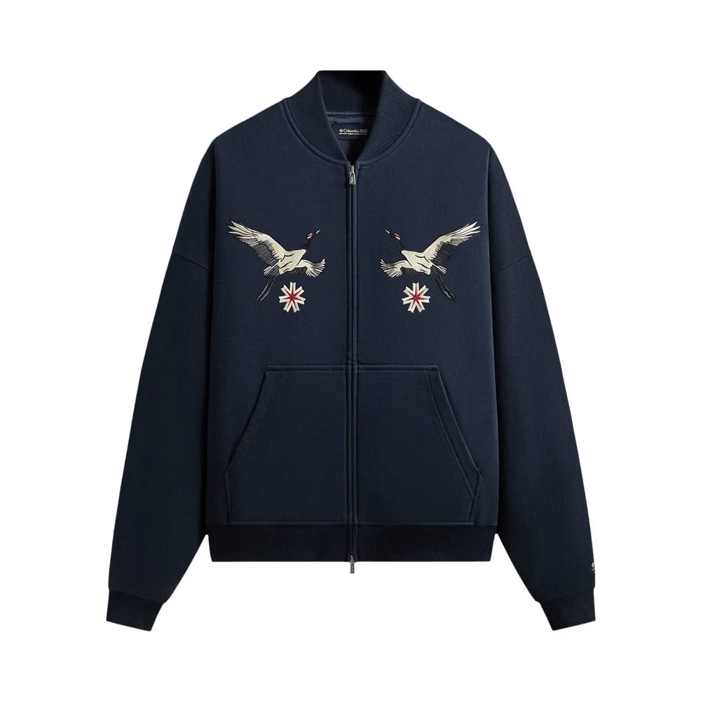 Kith For Columbia Crane Vintage Braxton Zip Up Jacket Nocturnal
