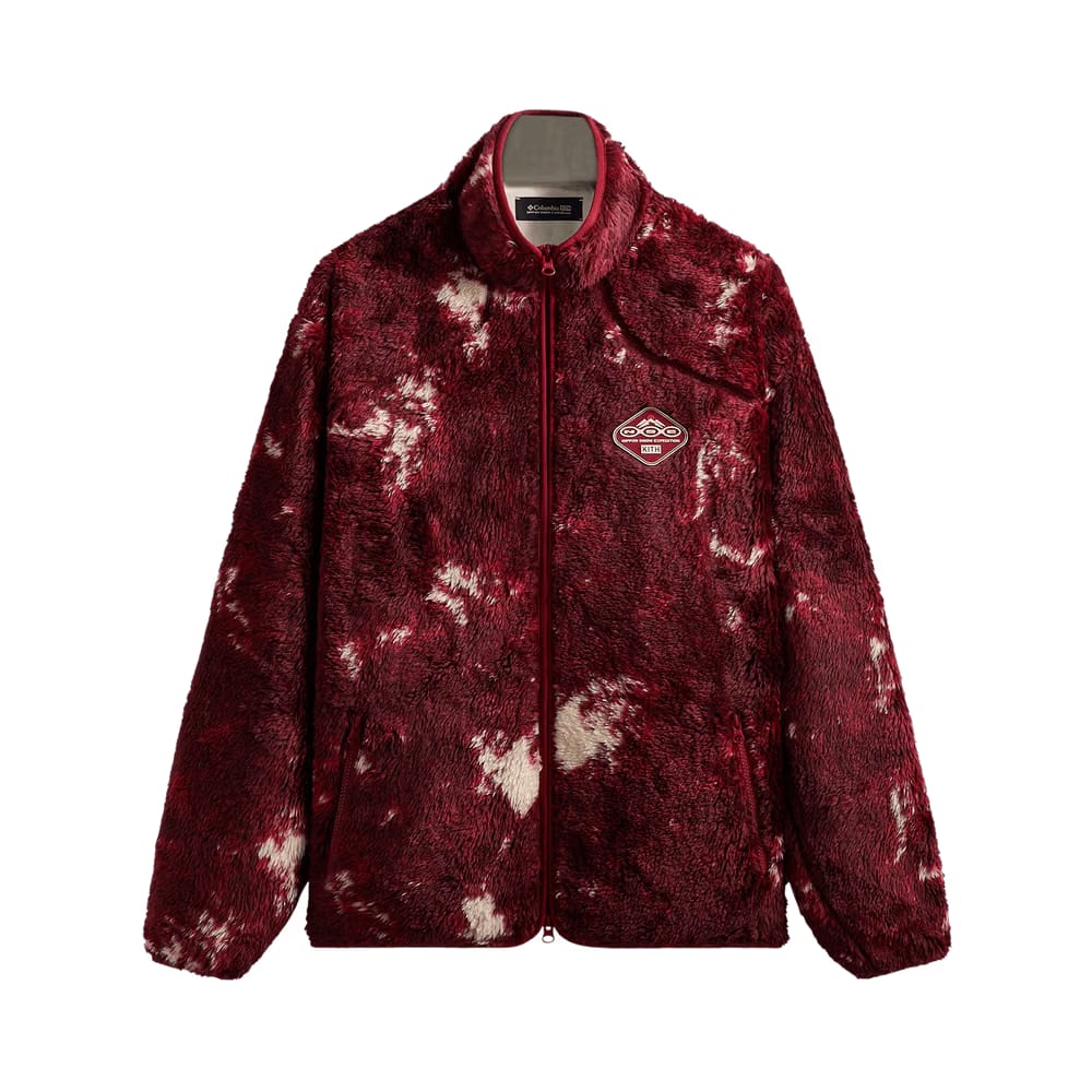 Kith For Columbia Ice Dye Sherpa Harper Jacket Verge