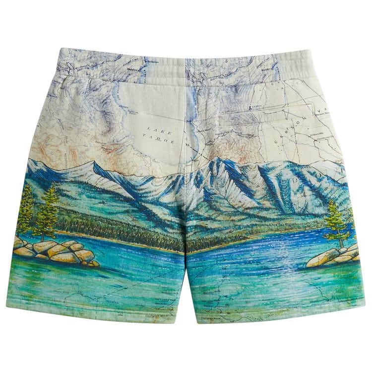 Kith For Columbia Lake Tahoe Fleece Shorts Chalk