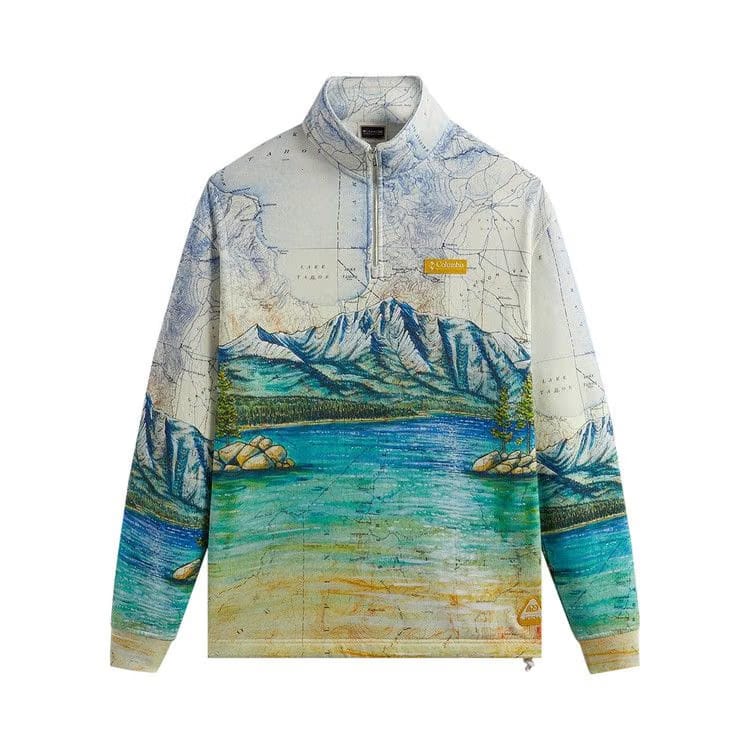 Kith For Columbia Lake Tahoe Quarter Zip Chalk