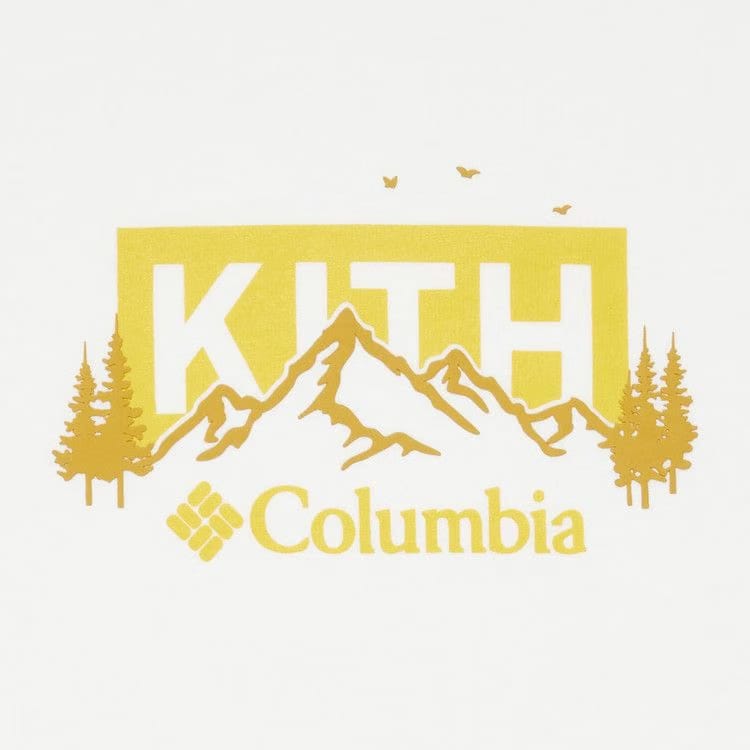 Kith For Columbia Landscape Classic Logo T-Shirt Opulence