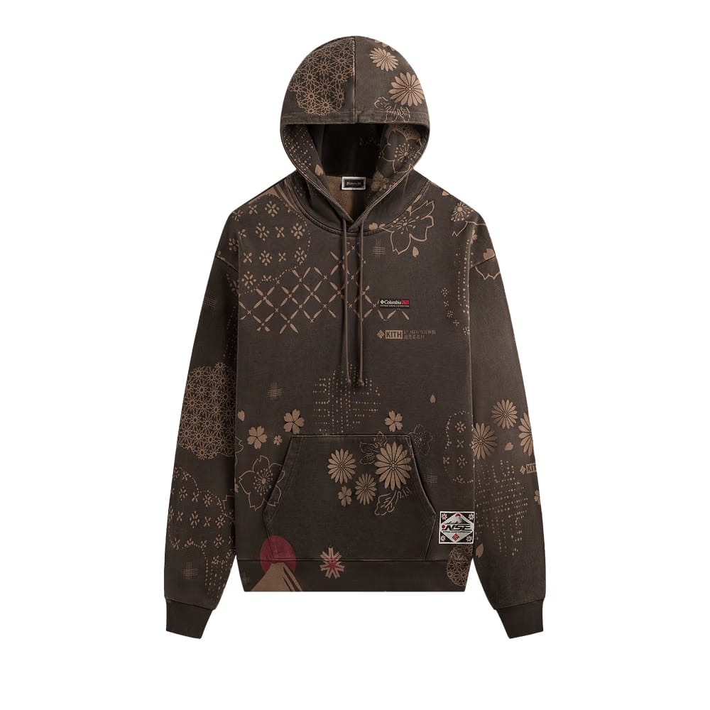 Kith For Columbia Landscape Vintage Nelson Hoodie Kindling