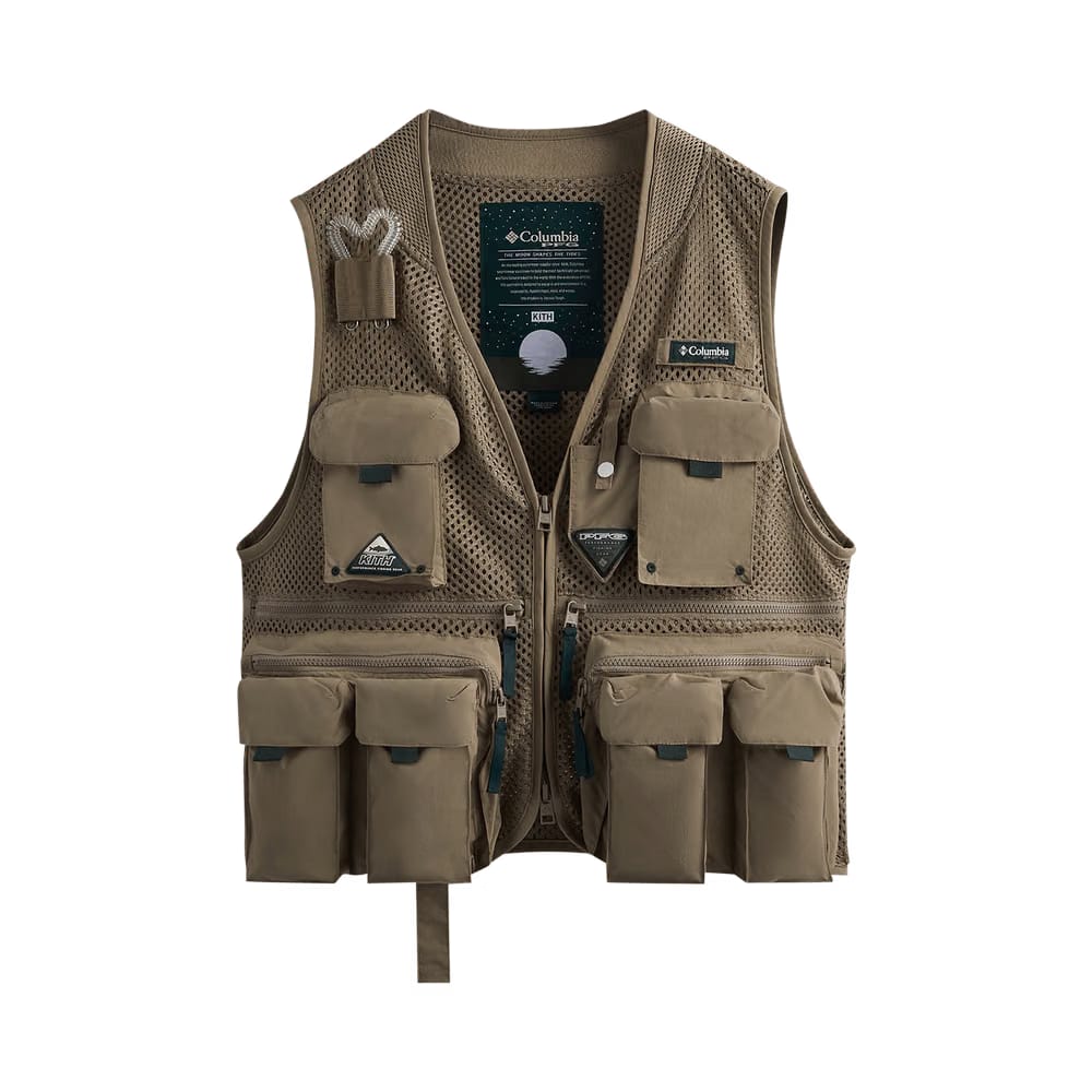 Kith For Columbia PFG Cool Creek Vest Pebble