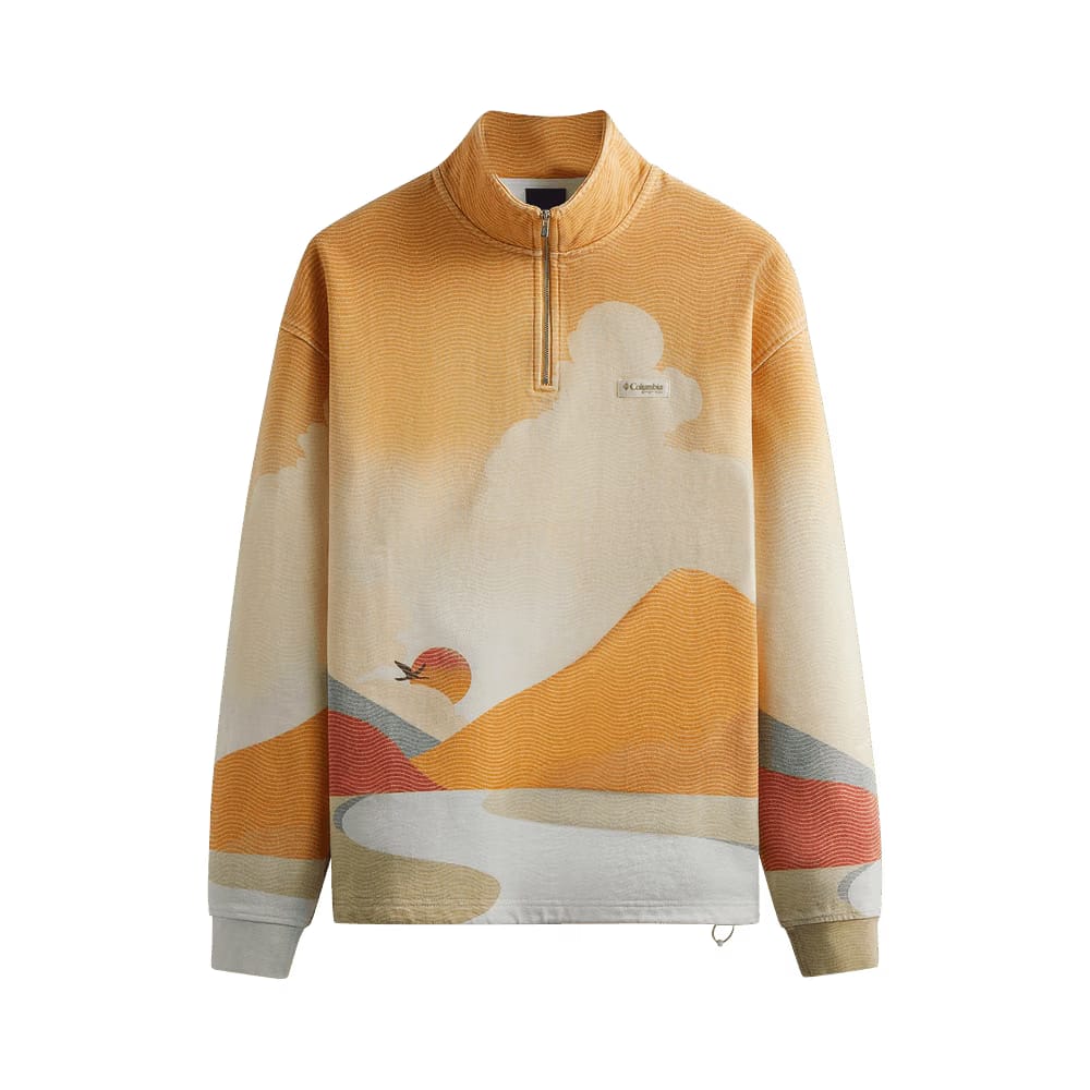 Kith For Columbia PFG Quarter Zip Aura
