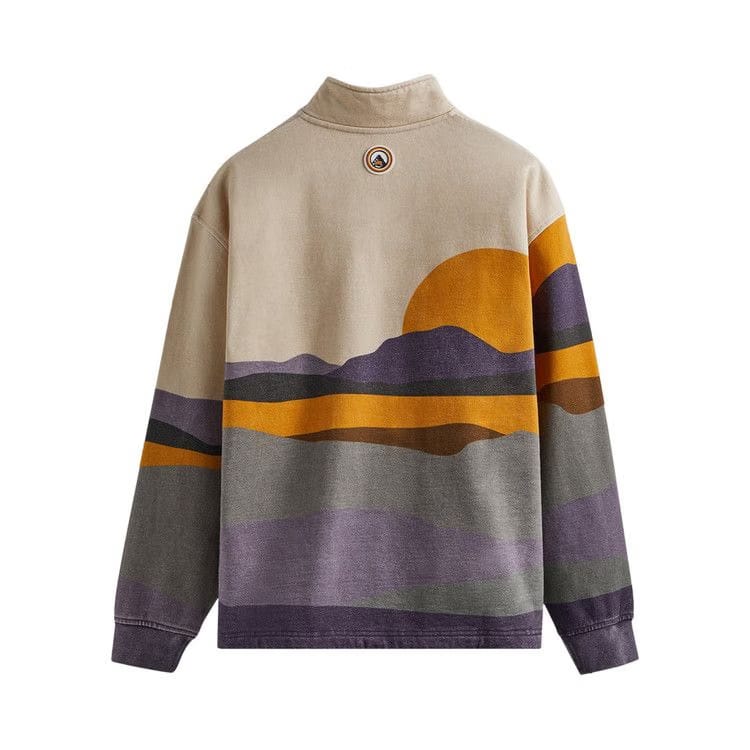Kith For Columbia Quarter Zip Cyber Purple