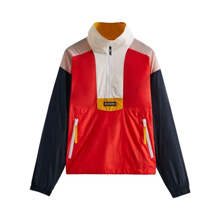 Kith For Columbia Riptide Windbreaker Red Hibiscus