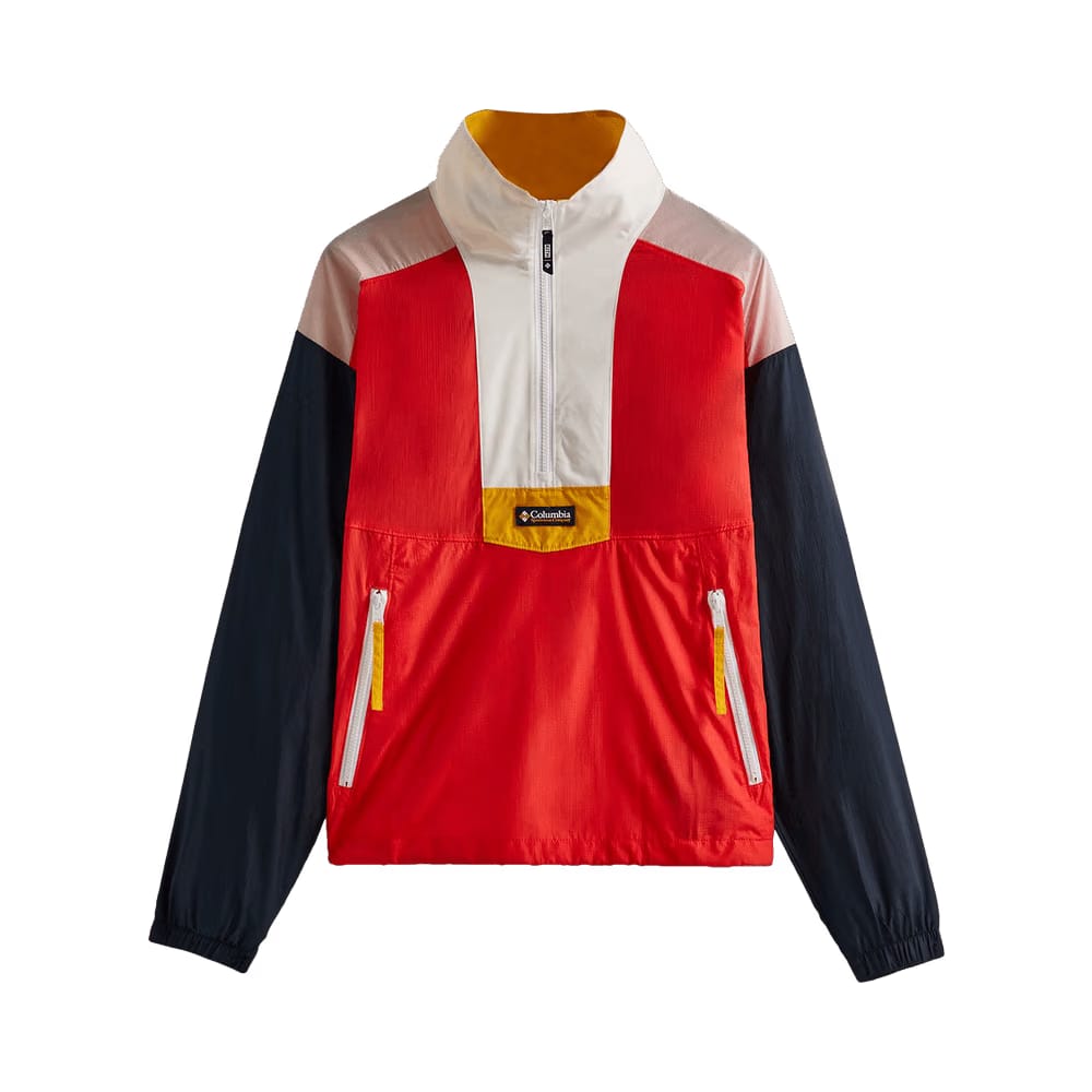 Kith For Columbia Riptide Windbreaker Red Hibiscus